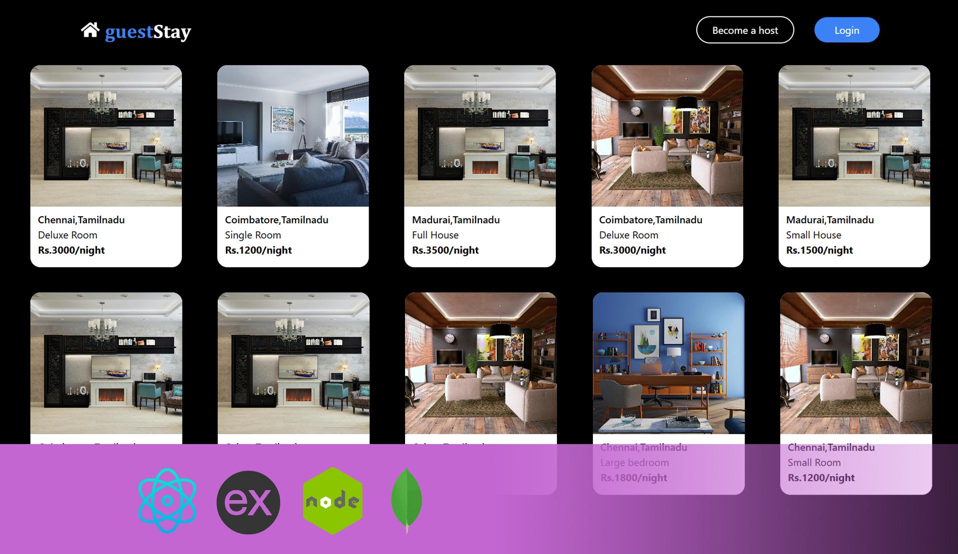 Guest Booking App