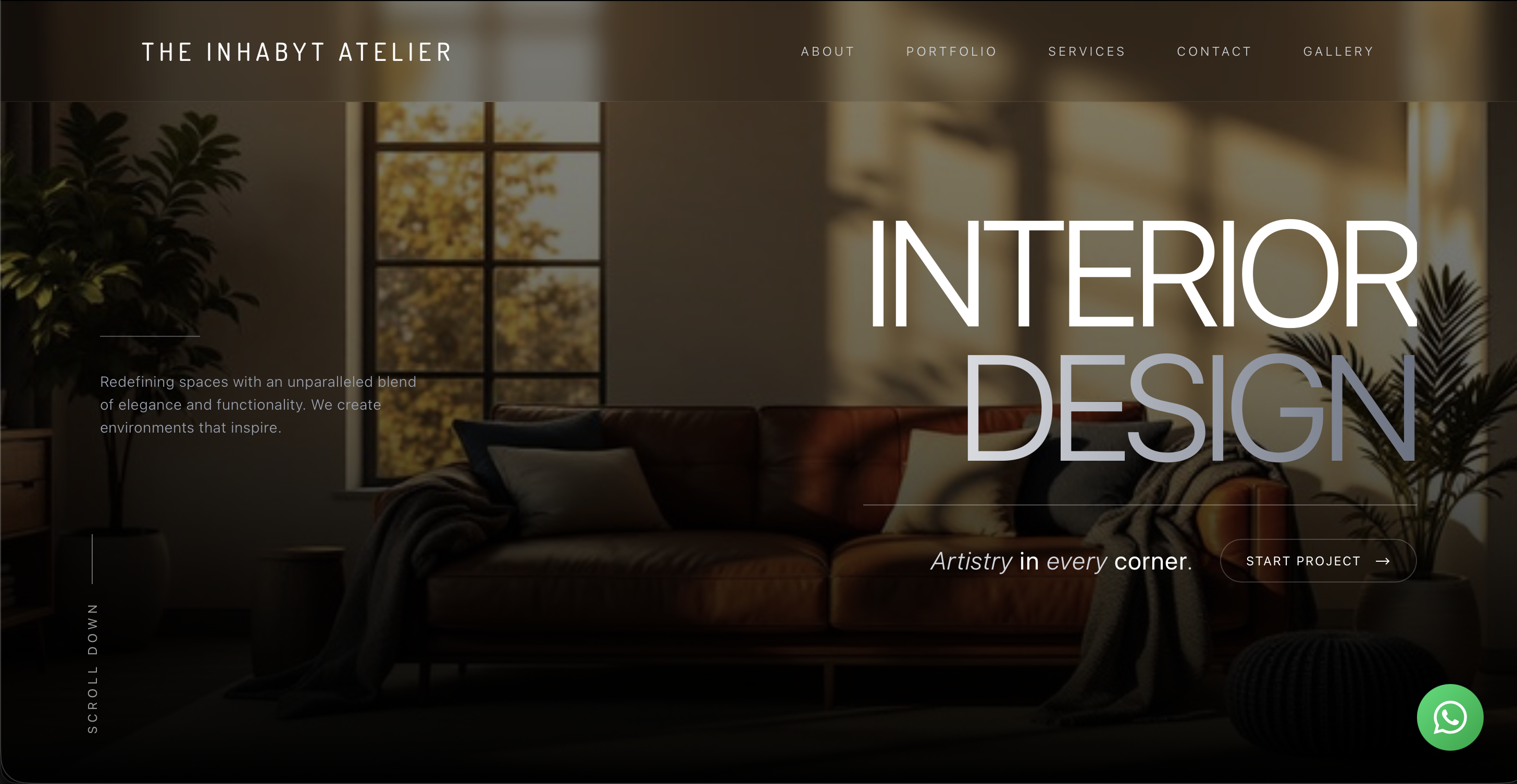 Interior Design Website